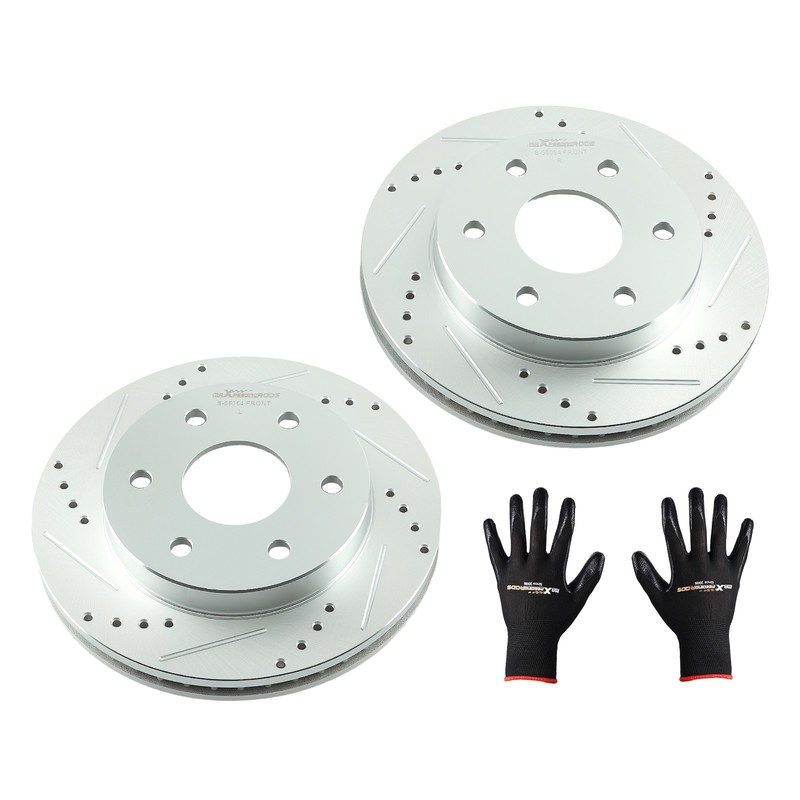 Front Brake Rotors Kit for Chevrolet Avalanche 1500 2002-06/Astro 03-05 S-55054