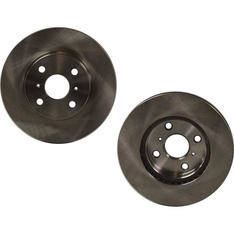 Front Disc Brake Rotors For 2006-2018 Toyota Yaris 2012-2019 Prius C