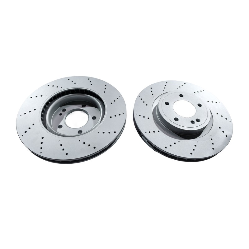 For 2019-2023 Mercedes G63 Amg Front Rear Brake Pad & Rotors And Sensors US gallery