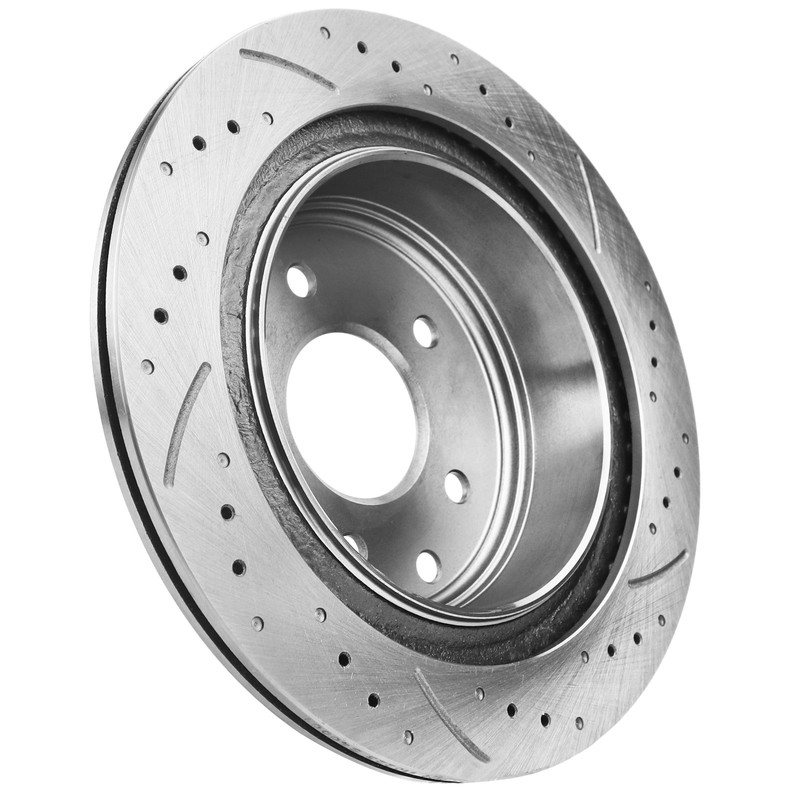 Rear Brake Disc Rotors & Ceramic Brake Pads Kit For 08-20 for Nissan Rogue 2.5L gallery