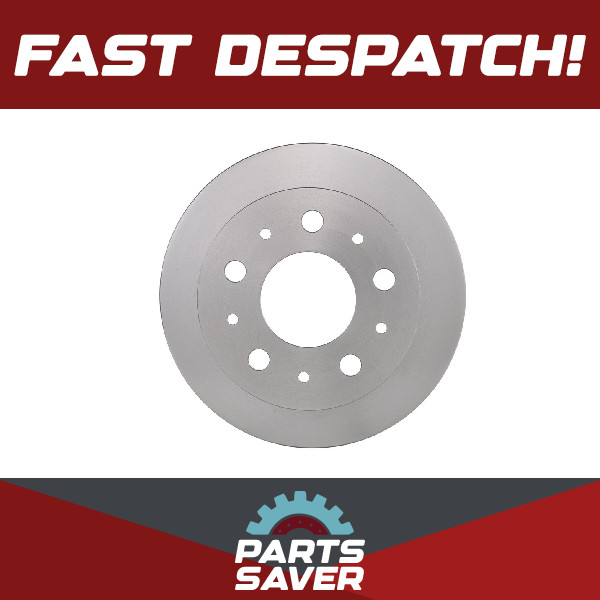 2x Brake Discs Pair Solid fits PEUGEOT BOXER 3.0D Rear 06 to 15 279.7mm Set New