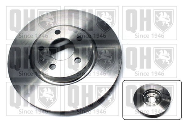 2x Brake Discs Pair Vented Front 320mm BDC6078 Quinton Hazell Set 8R0615301 New gallery