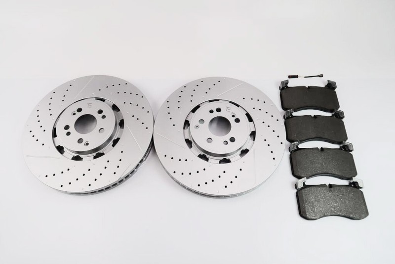 Mercedes Gle53 Gle63 Gle63S Amg front brake pads & rotors TopEuro #1418