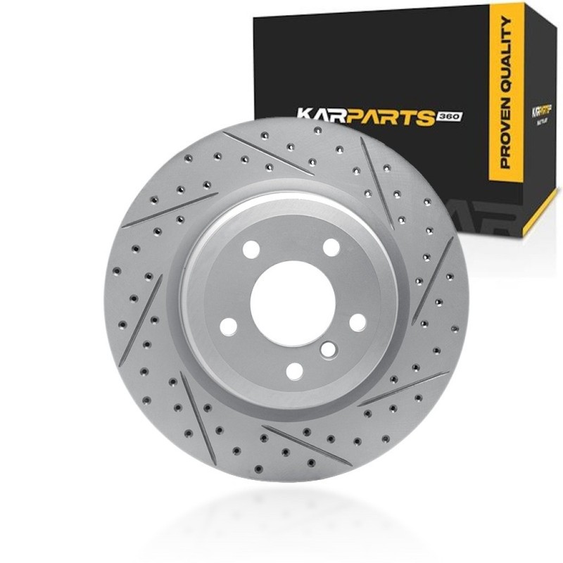 For BMW 335i 2007-2013 Brake Rotor | 75 mm. / 2.95 inches Center Hole Diameter