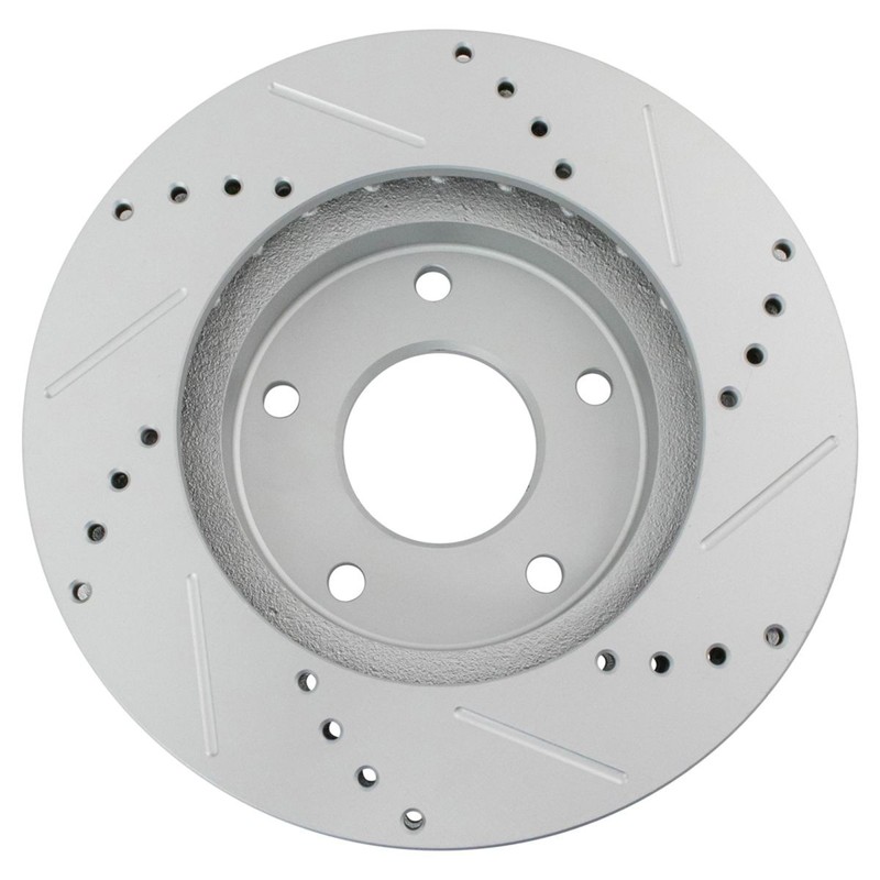 Performance Drilled & Slotted Front Coated Brake Rotor Pair for Blazer gallery