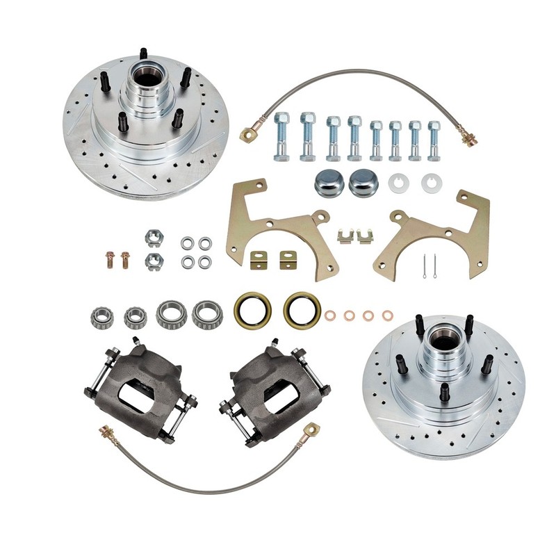 For 57-64 Ford F100 Truck Complete Deluxe Bolt On Disc Brake Kit gallery