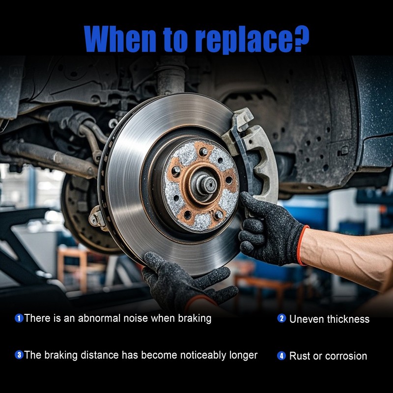 Front Disc Brake Rotors + Ceramic Brake Pads for Hyundai Santa Fe Kia Sorento - gallery