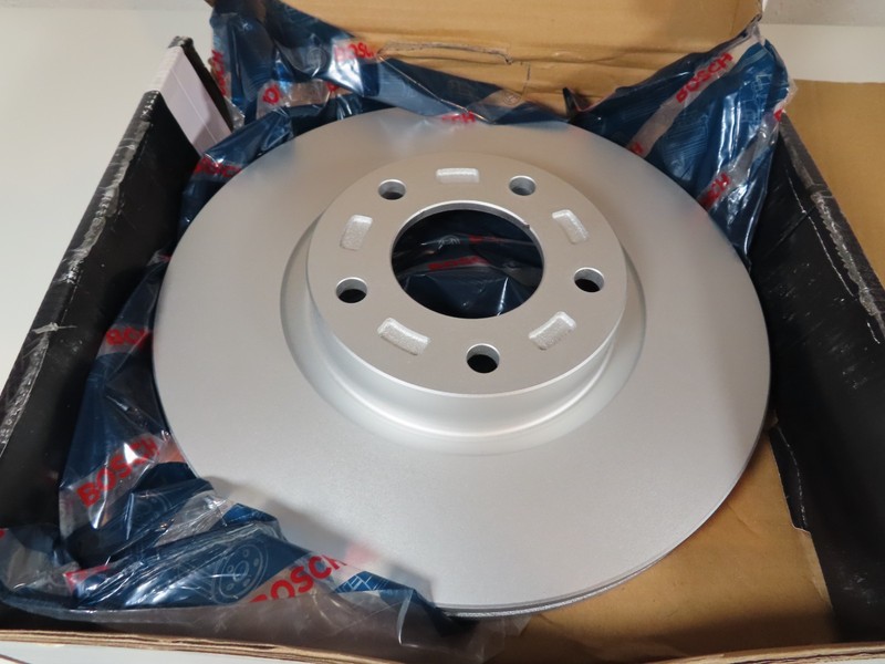 Bosch Front QuietCast Single Brake Disc 34010890 For Select Mazda 3, 3 Sport, 5 gallery