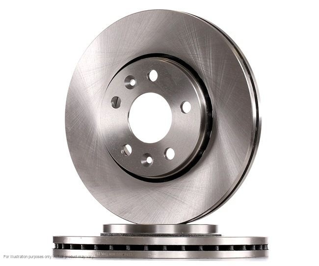 2x APEC Front Brake Discs For RENAULT TRAFIC III Van (FG_ 85kW/116HP/1598cc gallery