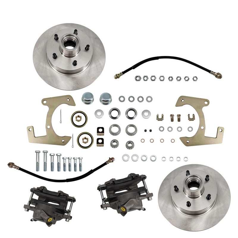 Deluxe Disc Brake Conversion Kit For 47-59 Chevy GMC 3100 1/2-Ton Pickup Truck gallery