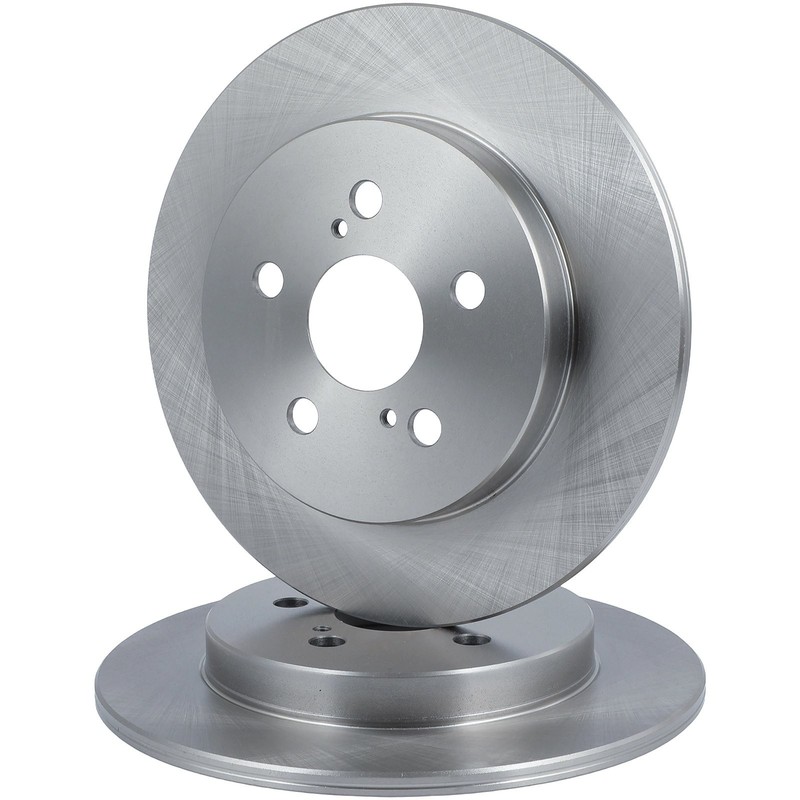 Rear Brake Disc Rotors For 2012-2015 Toyota Prius Plug-In 2009-2014 Matrix