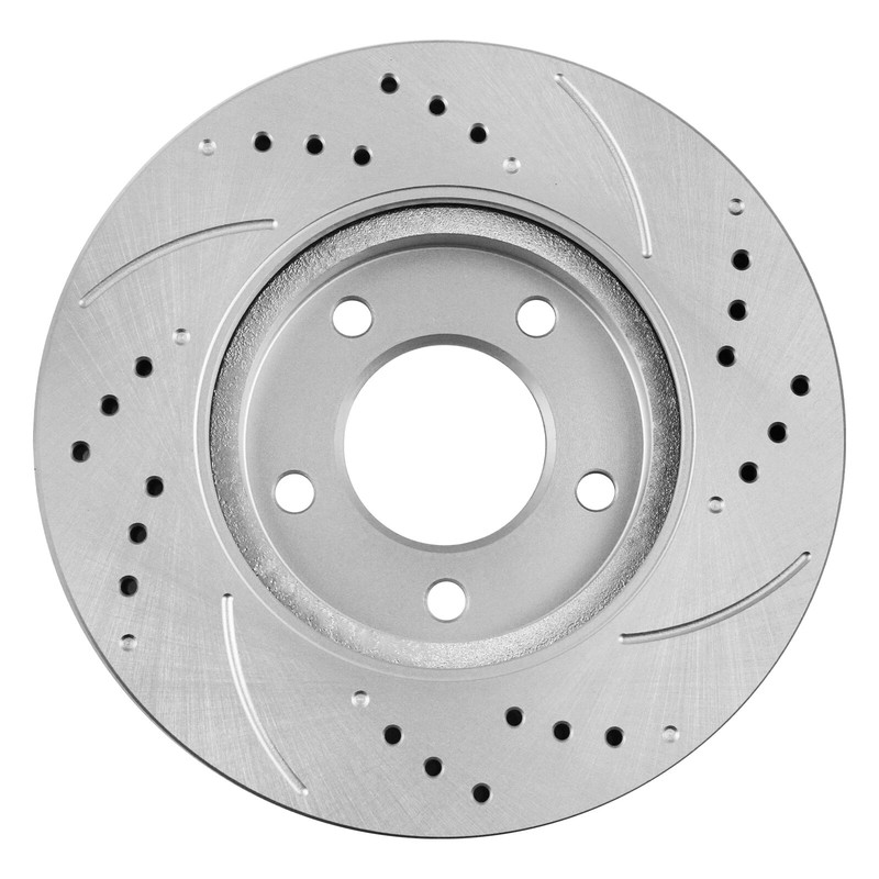 Front Drilled Rotors & Ceramic Pads Kit for 2001 - 2007 Town & Country Caravan gallery