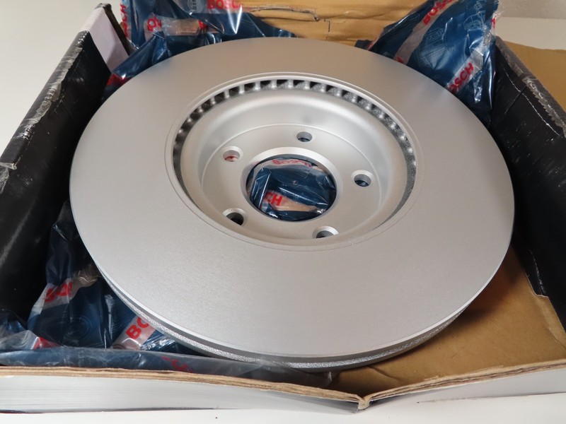 Bosch Front QuietCast Single Brake Disc 34010890 For Select Mazda 3, 3 Sport, 5 gallery