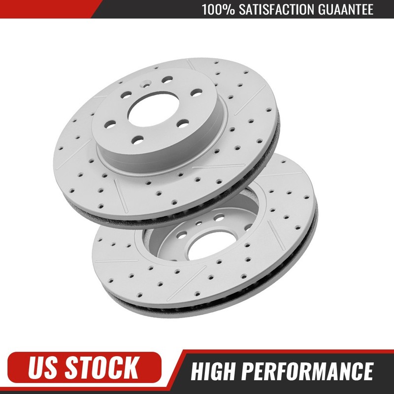 Front Brake Disc Rotors Pair For Gmc Canyon 2015 2016 – 2020 Chevrolet Colorado