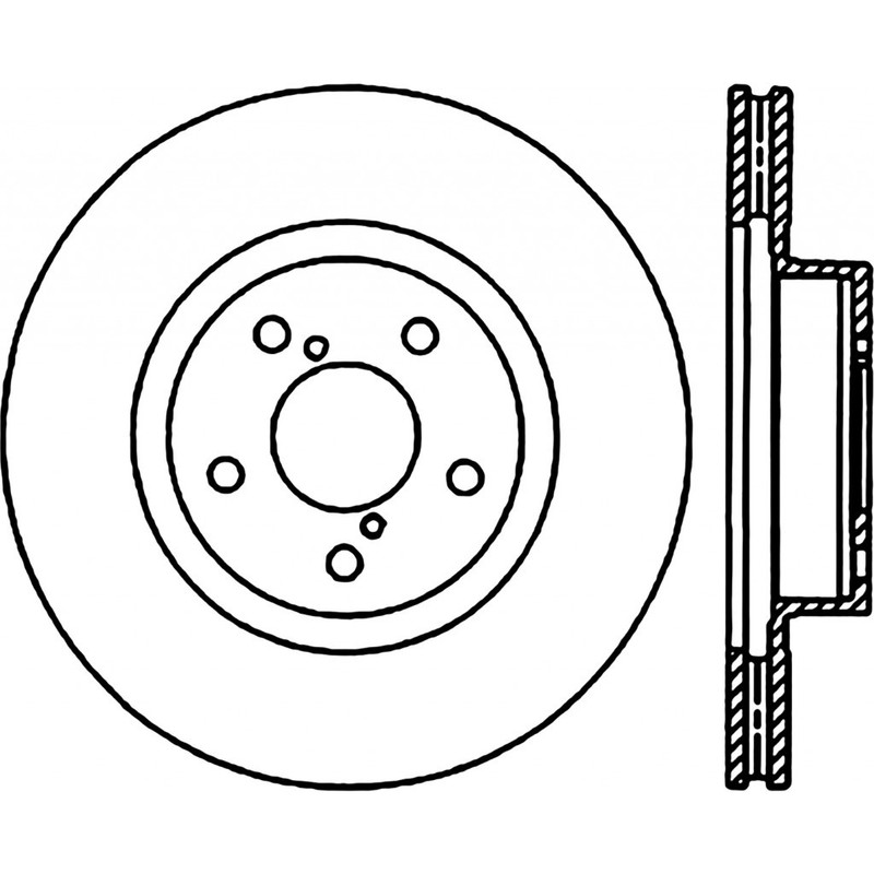 StopTech For Scion FR-S 2013-2016 Performance Brake Rotor gallery