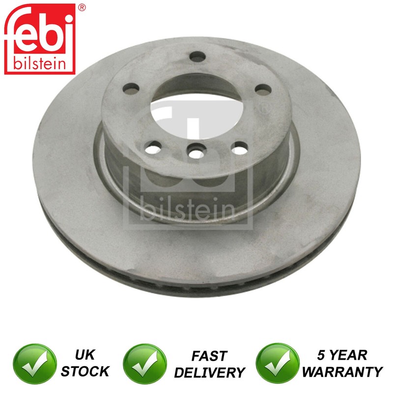 Brake Discs Front Febi Fits BMW 1 Series 3 1.6 1.8 2.0 D 34116854997