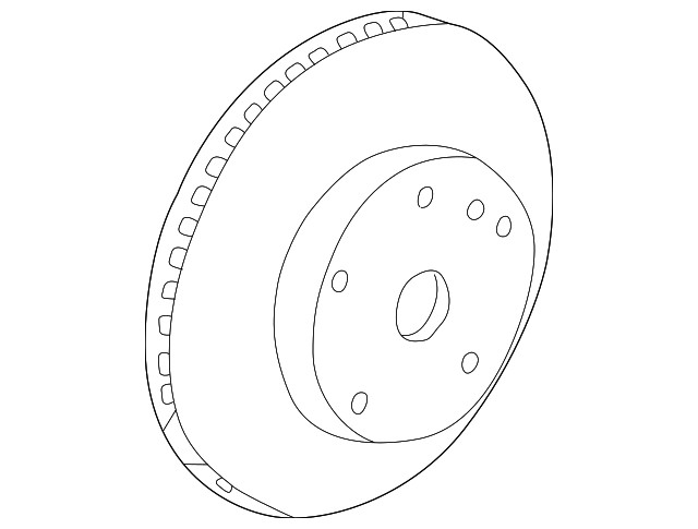 Genuine Honda Brake Rotor 45251-S2H-N00