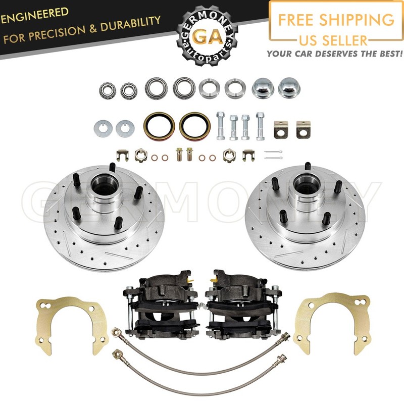 New 9.25″ Metric Disc Brake 5×4.5″ Bolt Pattern Kit For 1949-1954 Classic Cars