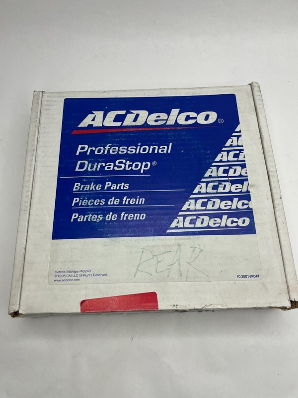 Disc Brake Rotor Rear ACDelco 18A868
