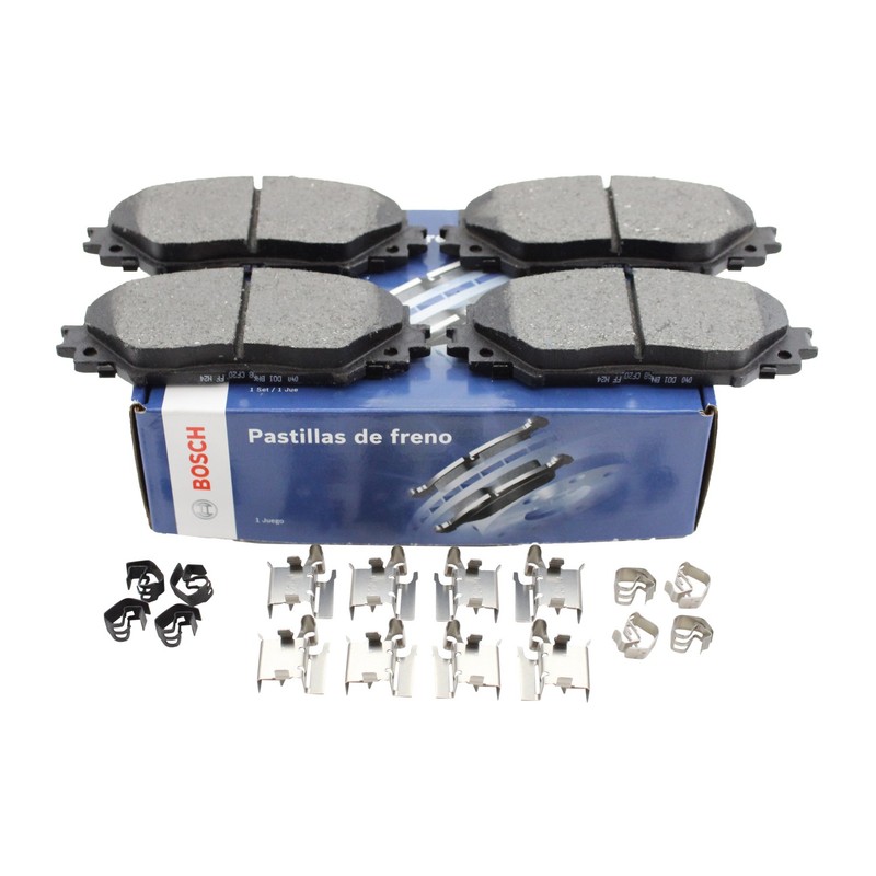 DuraGo Front Rotors Bosch Blue Ceramic Disc Brake Pads Kit For RAV4 L4 Gas 12-18 gallery