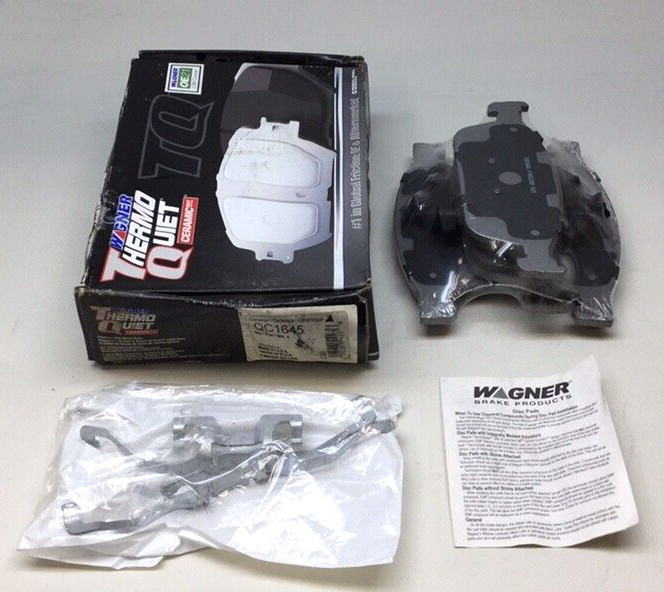 Wagner QC1645 Disc Brake Pad Set ThermoQuiet Ceramic Front