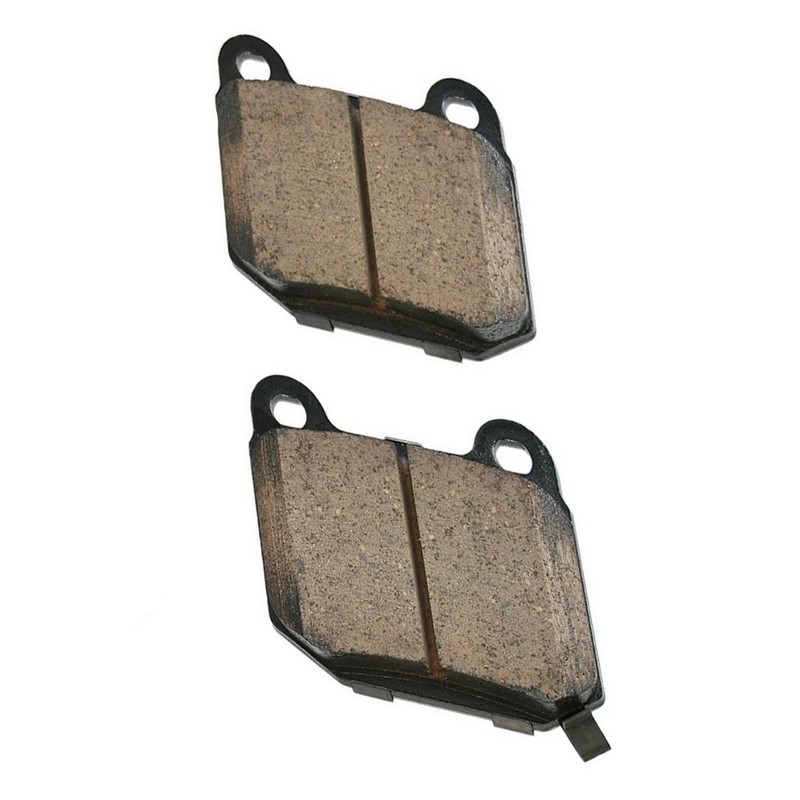 Akebono OEM Front & Rear Brake Pads For 2004-2014 Subaru Impreza 10 Yr Warranty gallery
