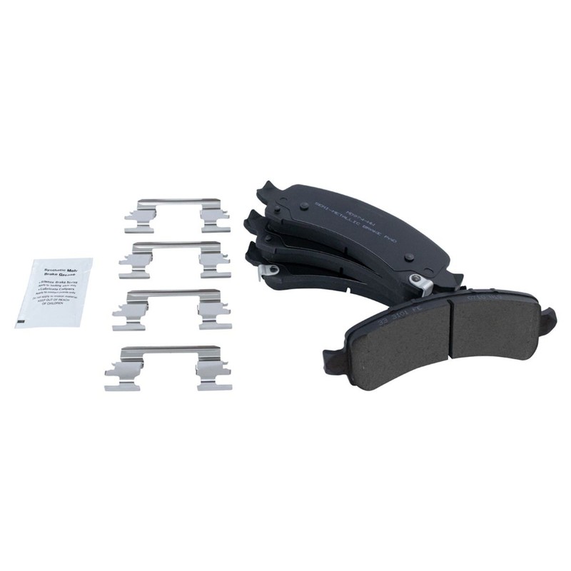 TRQ Rear Metallic Pads Performance Rotors & Calipers Kit for Express Savana Van gallery