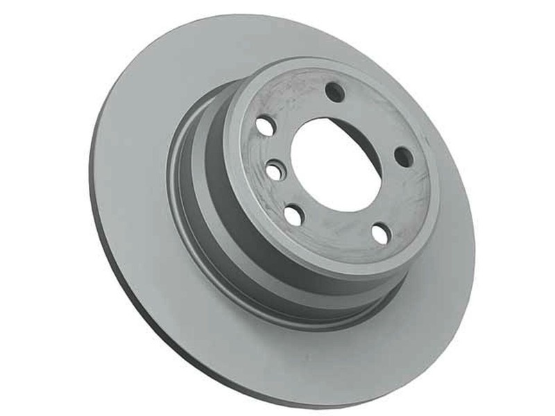 2x ZIMMERMANN REAR Brake Disc Rotor Kit For BMW 2001-2006 x5 3.0i / 2000-03 4.4i gallery