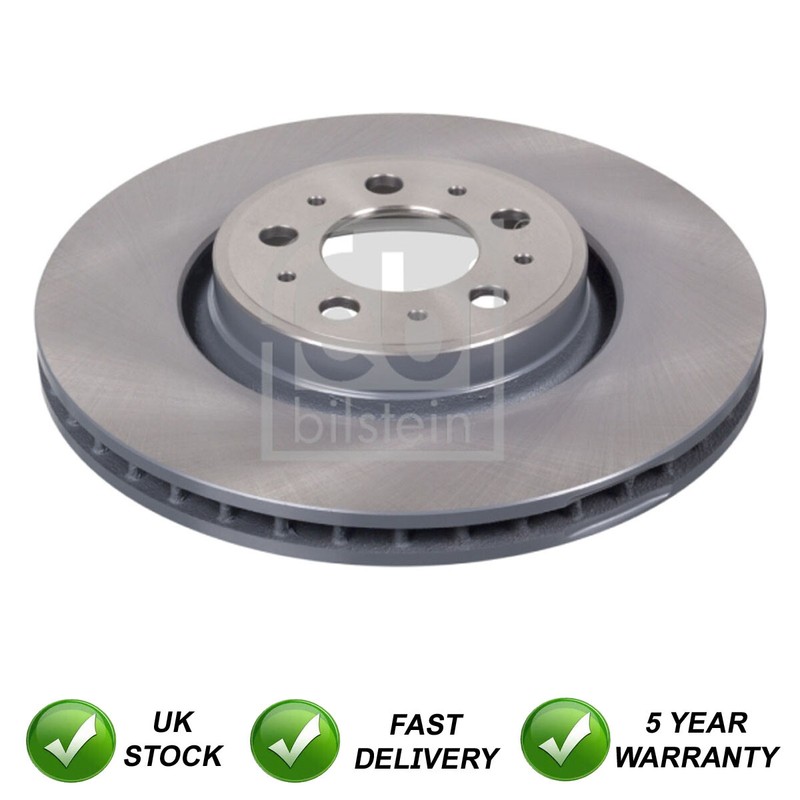 Brake Discs Front SJR Fits Volvo V70 1999-2008 S60 2000-2010 S80 1998-2008