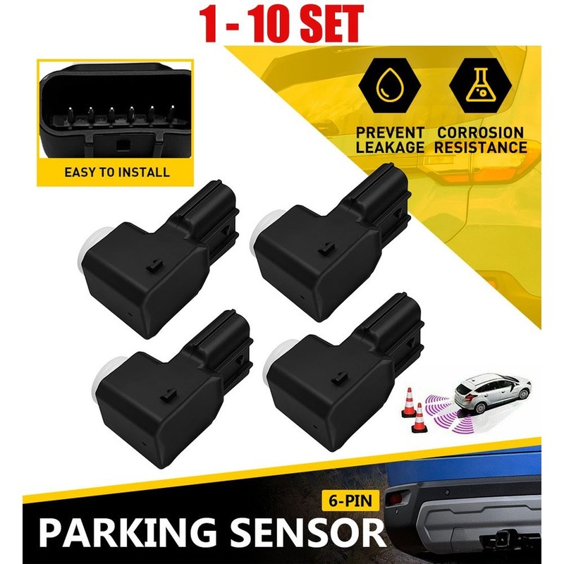 4-40x Bumper Parking PDC Assist Backup Sensor 6Pin For 2019-2025 Honda Passport