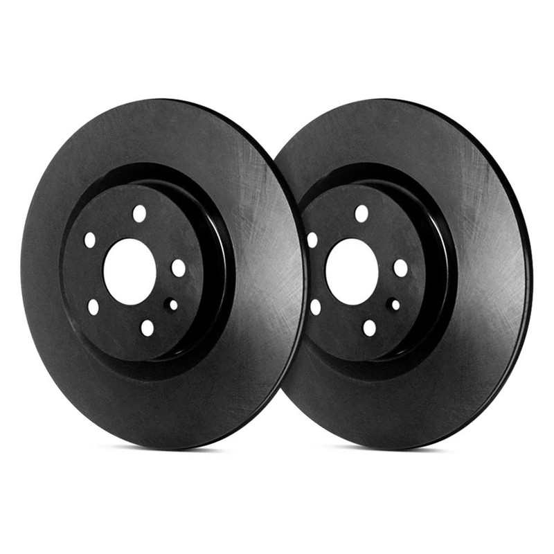 For Mercedes-Benz E250 14-16 Premium Plain 1-Piece Rear Brake Rotors