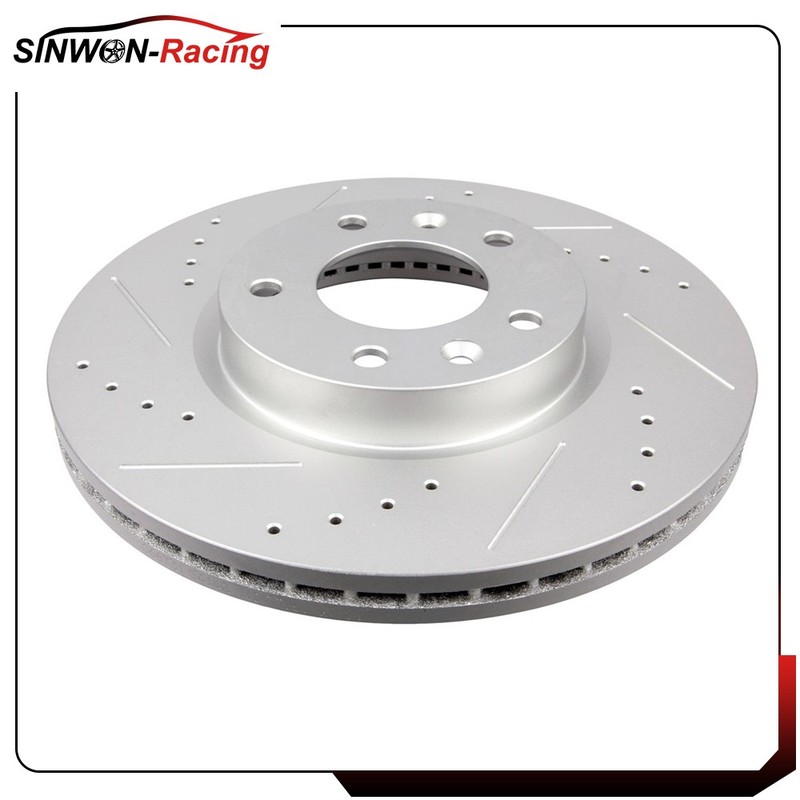 Front Rear Brake Rotors Slotted For 2006-2012 Ford Fusion 2006-2013 Mazda 6 2008 gallery