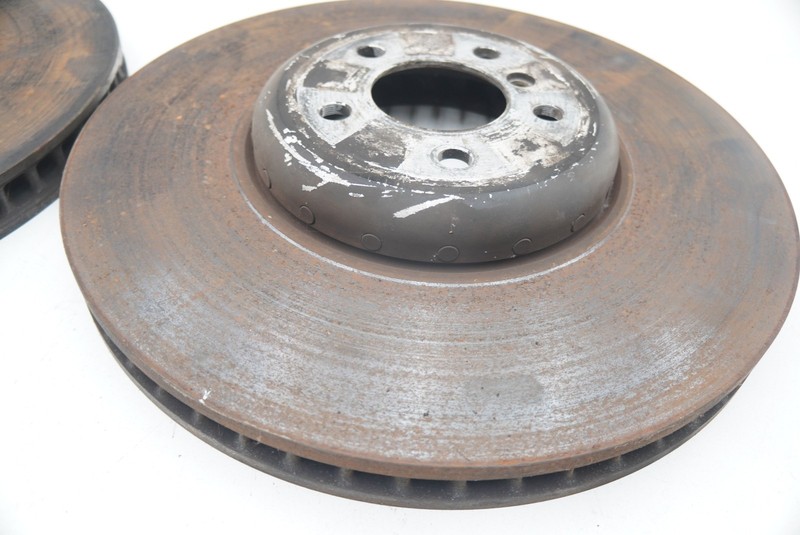 Set 2 Front Disc Brake Rotor 34116786631 Rolls Royce Ghost Series I RR4 2010-19 gallery