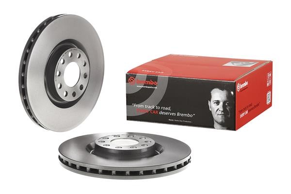 2x Brake Discs Pair Vented fits AUDI A4 B7 2.0D Front 04 to 09 321mm Set Brembo gallery