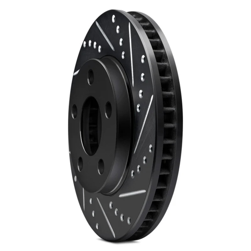 For Lexus IS500 22-25 Brake Rotor DFC Premium Drilled & Slotted Rear Passenger