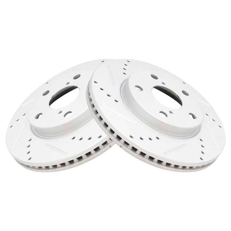 Performance Brake Pad & Rotor Kit Semi-Metallic Fits Toyota gallery