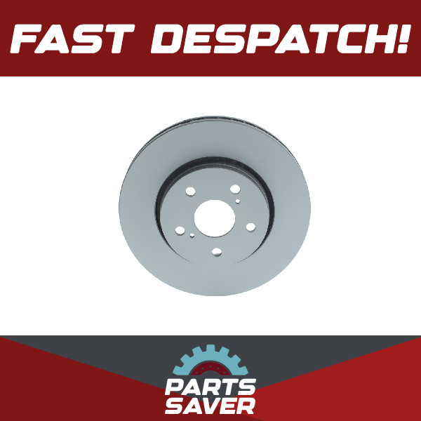 2x Brake Discs Pair Vented fits TOYOTA C-HR 1.2 Front 2016 on 8NR-FTS 299mm Set