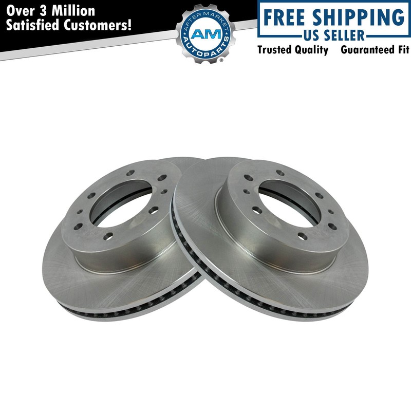 Brake Rotor Front Driver & Passenger Pair Set of 2 for Hummer H3 H3T