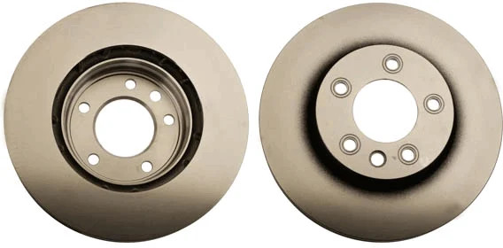 Brake Disc Single Vented fits VW TOUAREG 7L 2.5D Front Right 03 to 10 330mm TRW