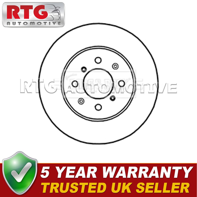 Front 1x Brake Disc Fits Honda Jazz 2004-2008 City 2008- 1.2 1.3 45251SAAG50