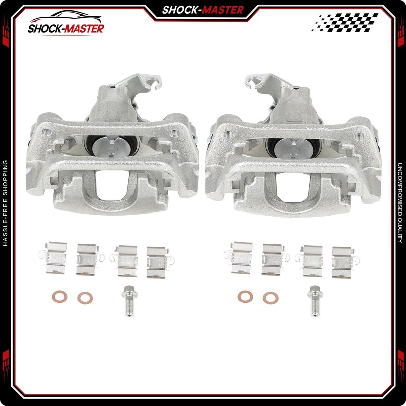 2PCS For 2012-2016 Chrysler Town & Country 2013-2015 Ram C/V Rear Brake Calipers gallery