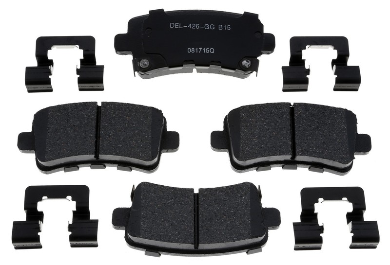 ACDelco Disc Brake Pads and Rotors Kit Front Rear For 2016 Buick LaCrosse gallery
