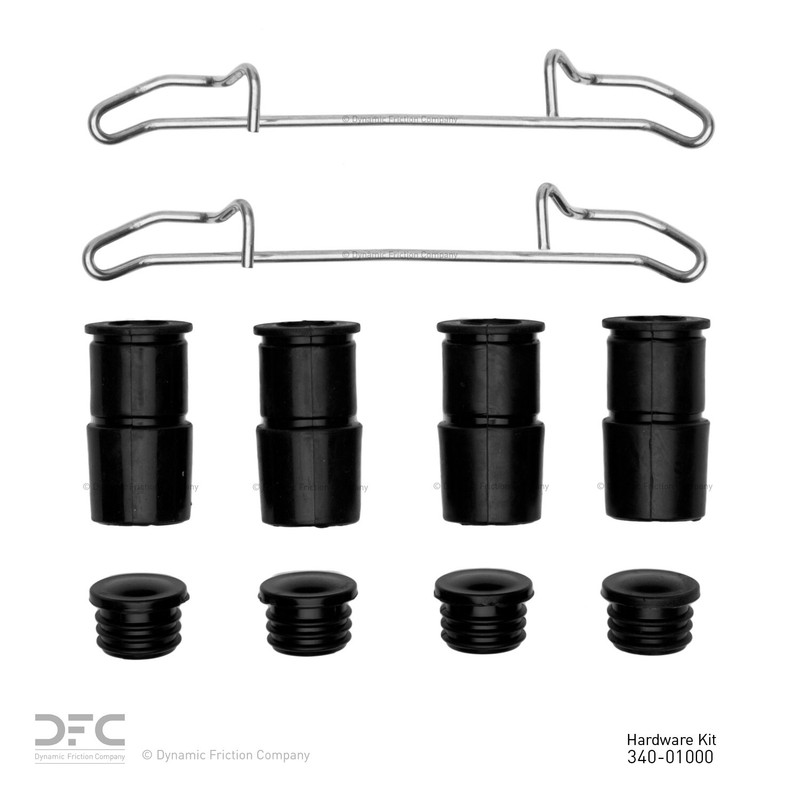 Dynamite Friction Disc Brake Hardware Kit for 9000, Samurai, 900 340-01000 gallery