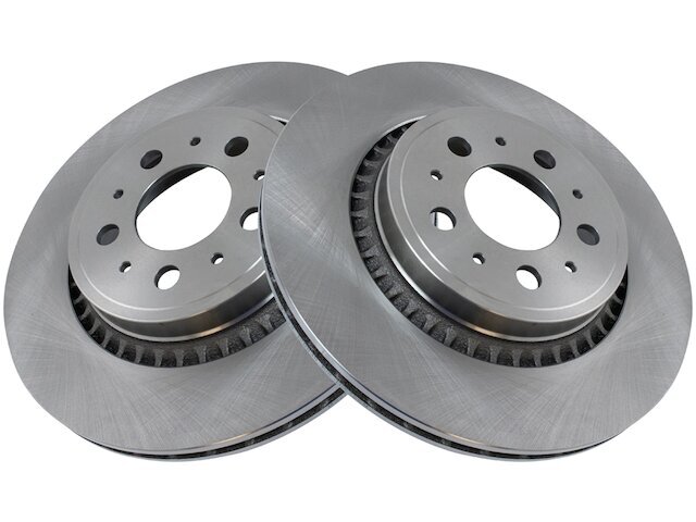 TRQ 26XK43R Rear Brake Rotor Set Fits 2003-2014 Volvo XC90