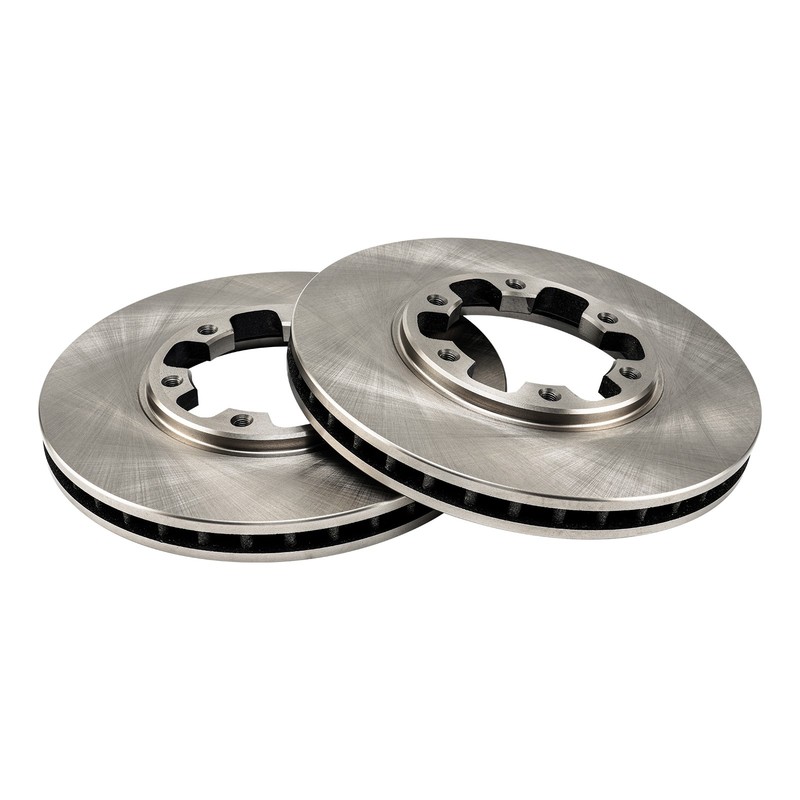 2x Front 283mm Vented Disc Brake Rotors Fit For Nissan Xterra Frontier 31158 gallery