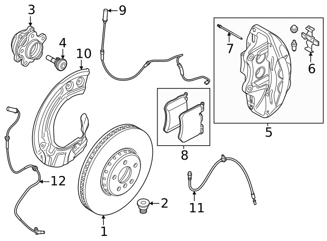 Genuine BMW Rotor 34-10-8-840-334 gallery