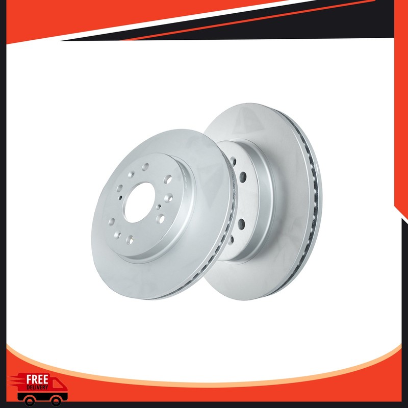 Front Disc Brake Rotors For 05-19 Chevy Silverado 1500 GMC Sierra 1500 Yukon