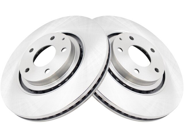 TRQ 99YZ84F Front Brake Rotor Set Fits 2019-2021 Mazda CX5