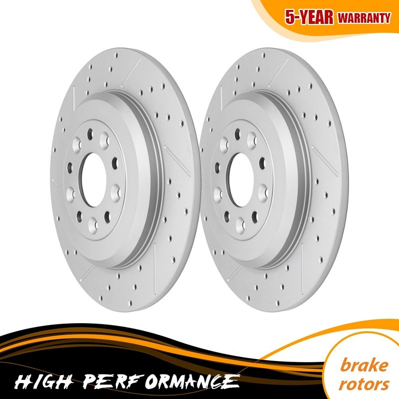 330mm Rear Disc Brake Rotors For 2011 – 2019 Ford Explorer Edge Lincoln MKT MKS