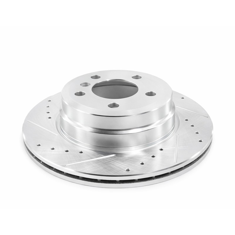 12.59" (320mm)Rear Drilled Rotors for 2010 2011 2012 2013 -2017 2018 BMW X5 X6 gallery